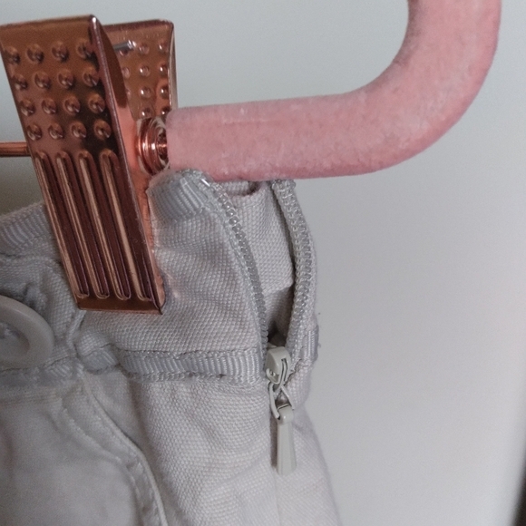 Talbots Vintage 90s Stretch Tan Pull On Capri Cropped Khaki Pants Size 4 - Picture 4 of 10